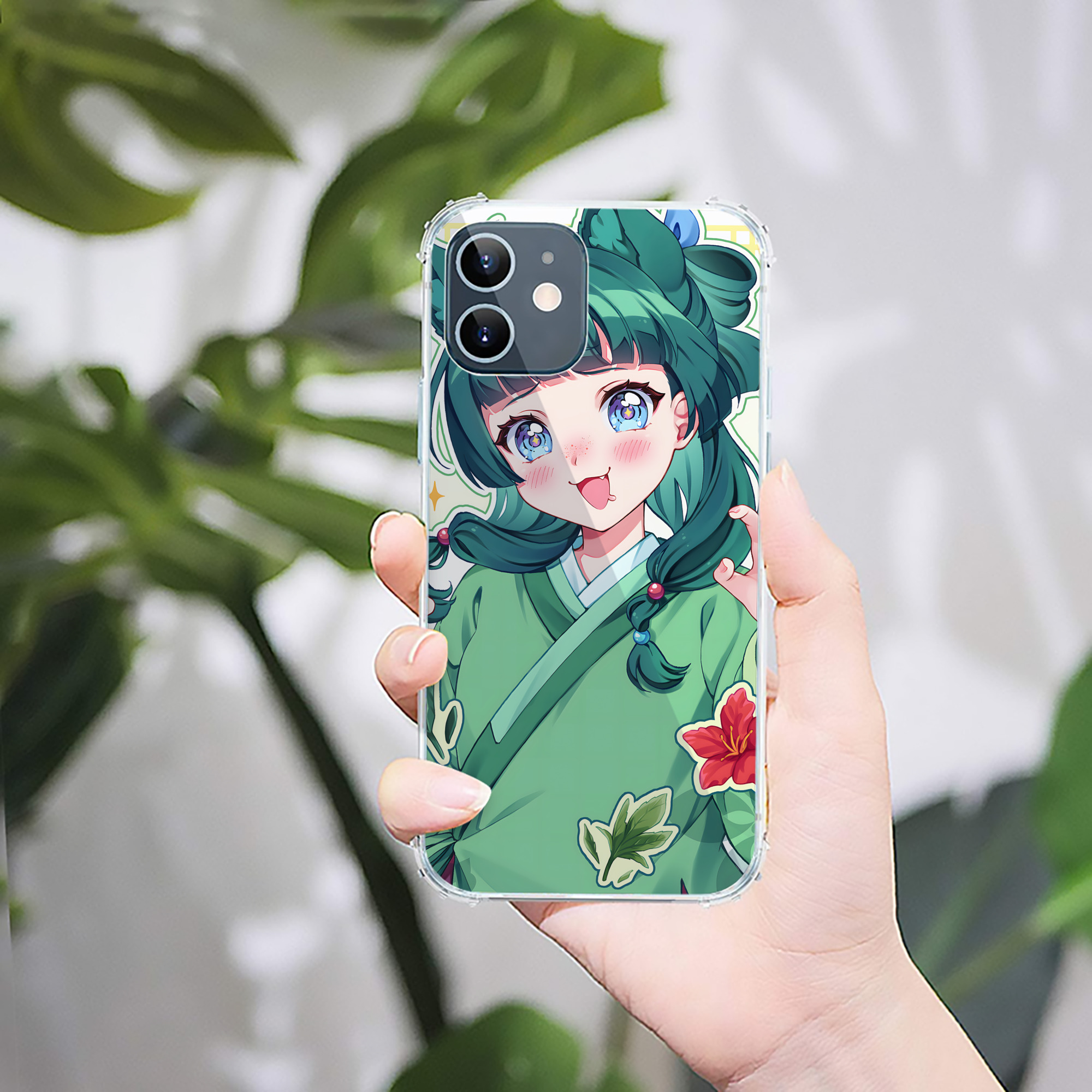 （画像用） 薬屋のひとりごと The Apothecary Diaries 【iPhone 12シリーズ対応】透明スマホケース（クリアソフトケース）